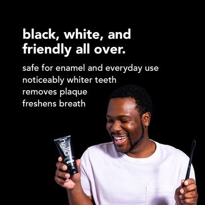 Activated Charcoal Teeth Whitening Set