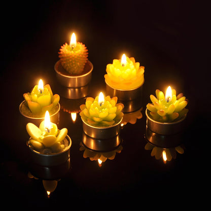 Cactus Tealight Candles