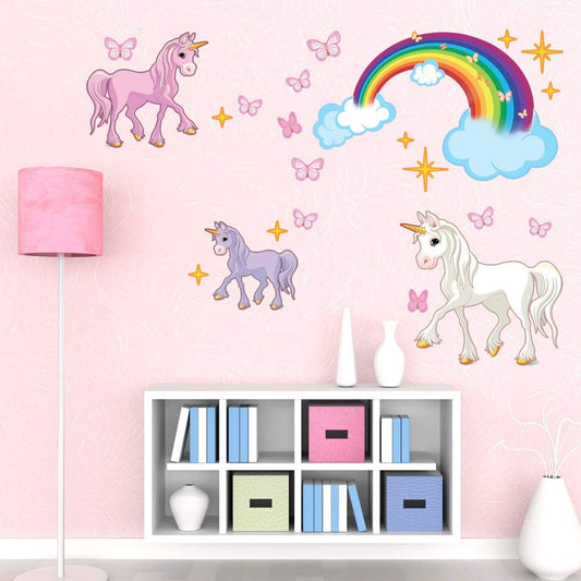 Unicorn Wall Decal Set