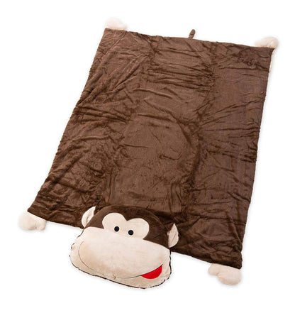 Jumbo Monkey Plush Nap Mat