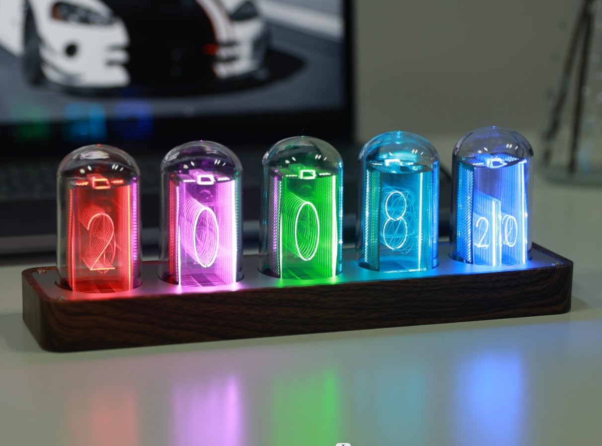 Nixie Tube Clock with Wi-Fi SYNC