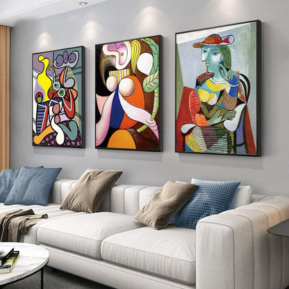 Aesthetic Abstract Canvas Wall Art