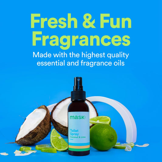 Toilet Odor Eliminator Spray - Coconut & Lime