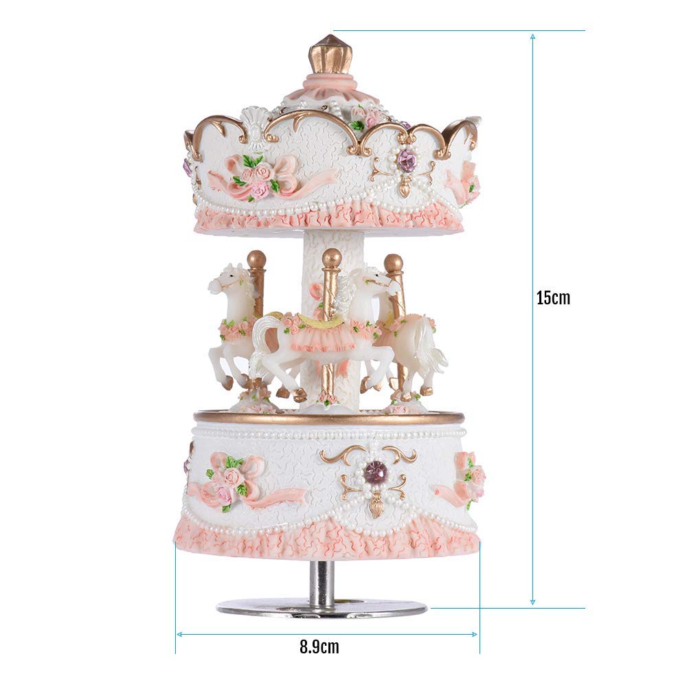 Carousel Music Box for Girls