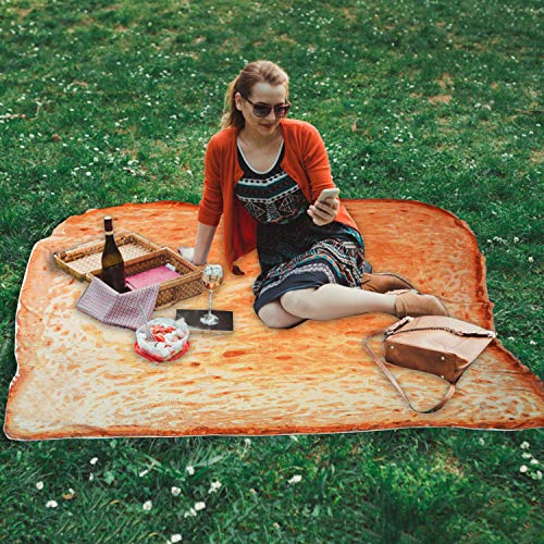 Toast Bread Throw Blanket