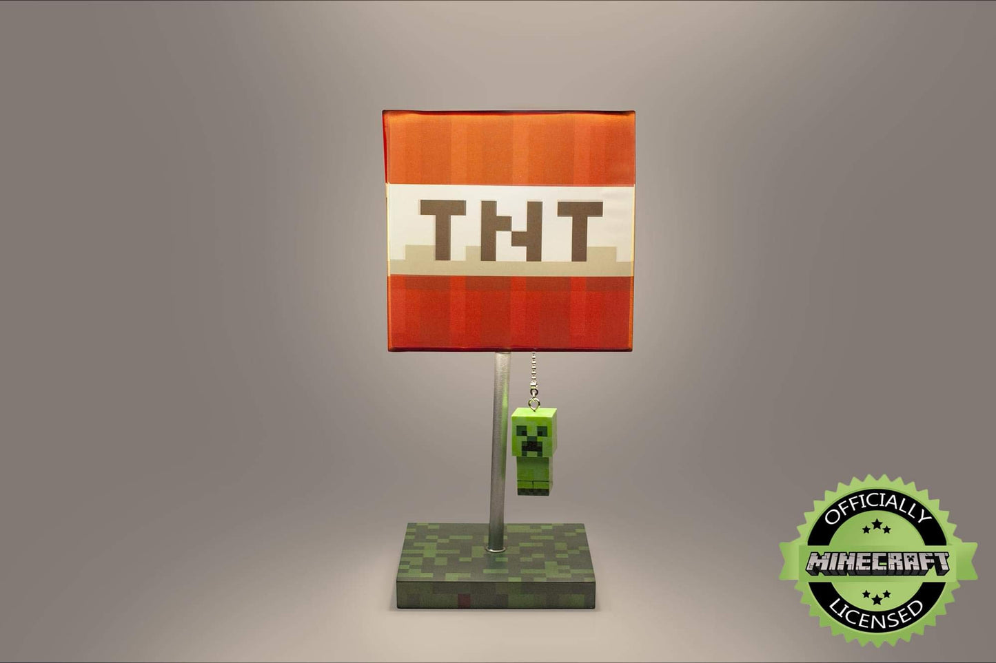 Minecraft TNT Block Desk Lamp