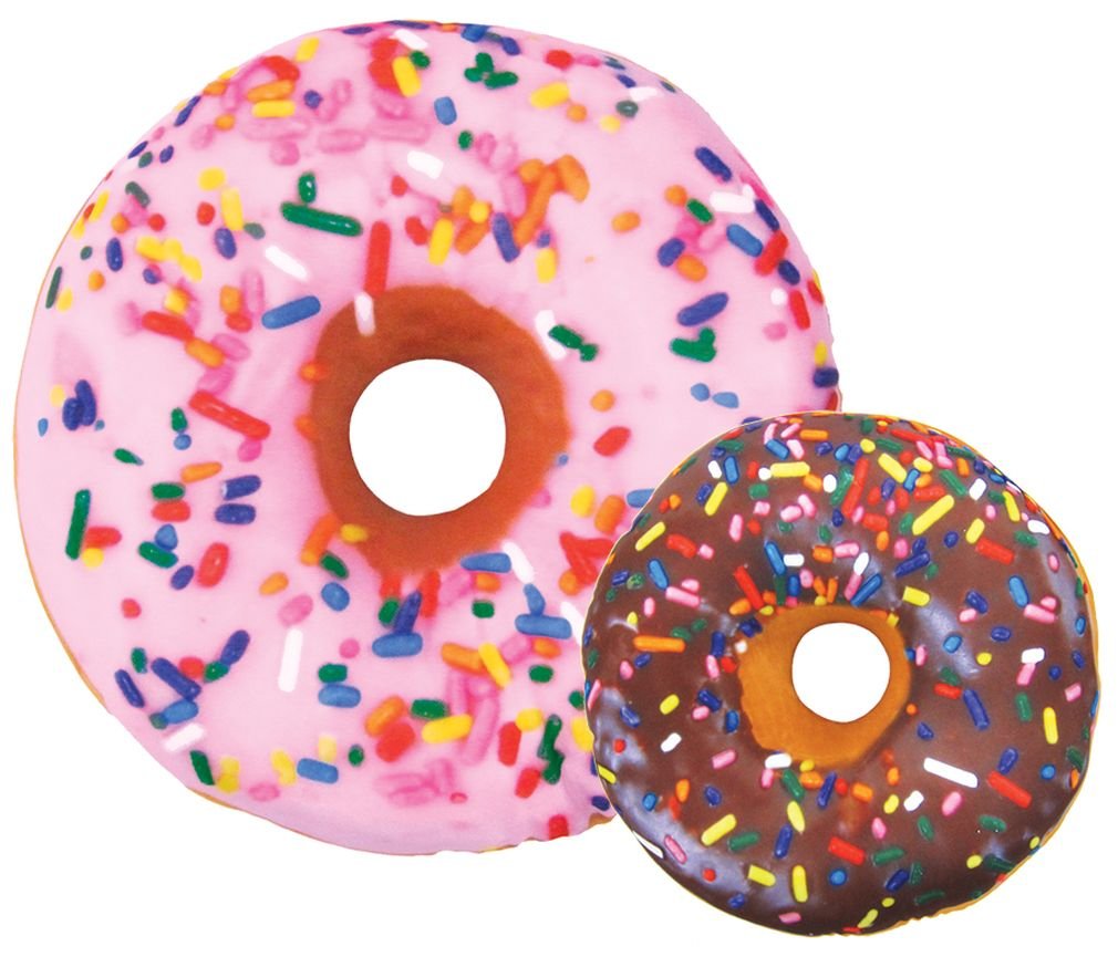 Sugar-riffic! Vanilla Scented Donut Pillow