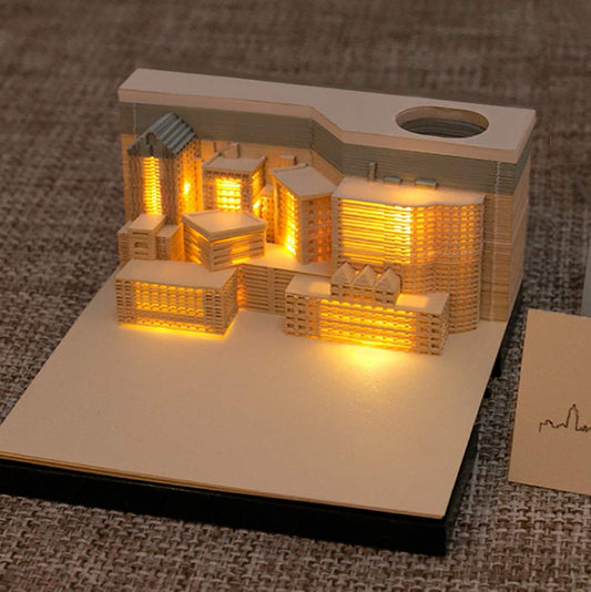 City Night 3D Memo Pads
