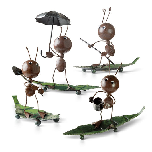 Cartoon Ant Home Décor Ornaments - Set of 4