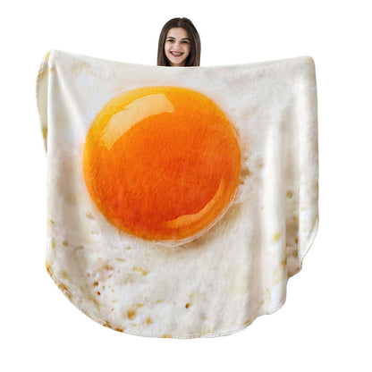 Giant Fried Egg Blanket