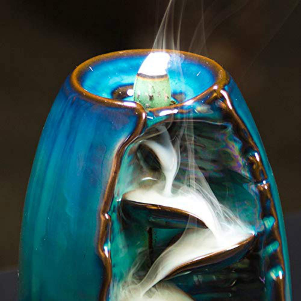 Backflow Incense Burner with Cones