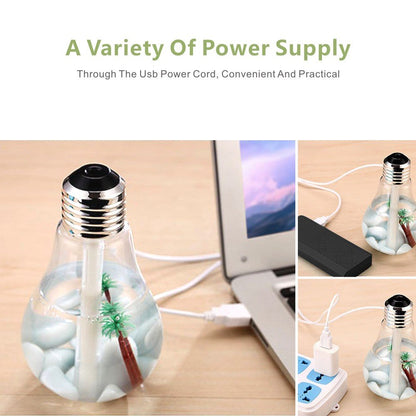 CLEEFUN Office Desk Bulb Humidifier.