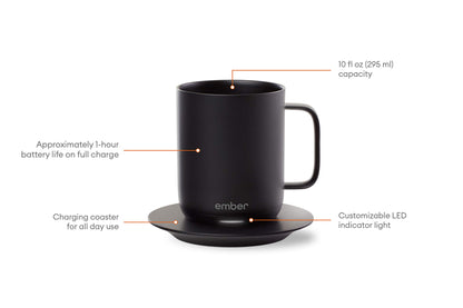 Ember Temperature Control Smart Mug - Black