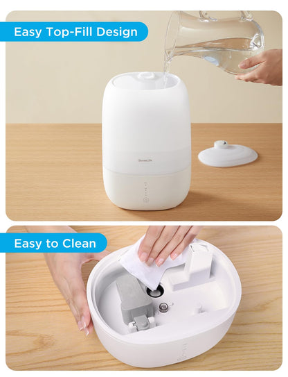 Smart Humidifier with Essential Oil Diffuser