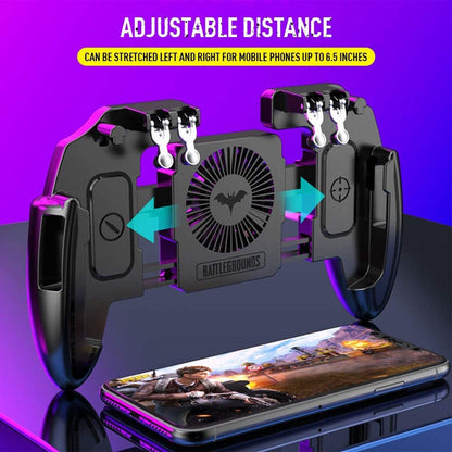 Mobile Game Controller with Cooling Fan