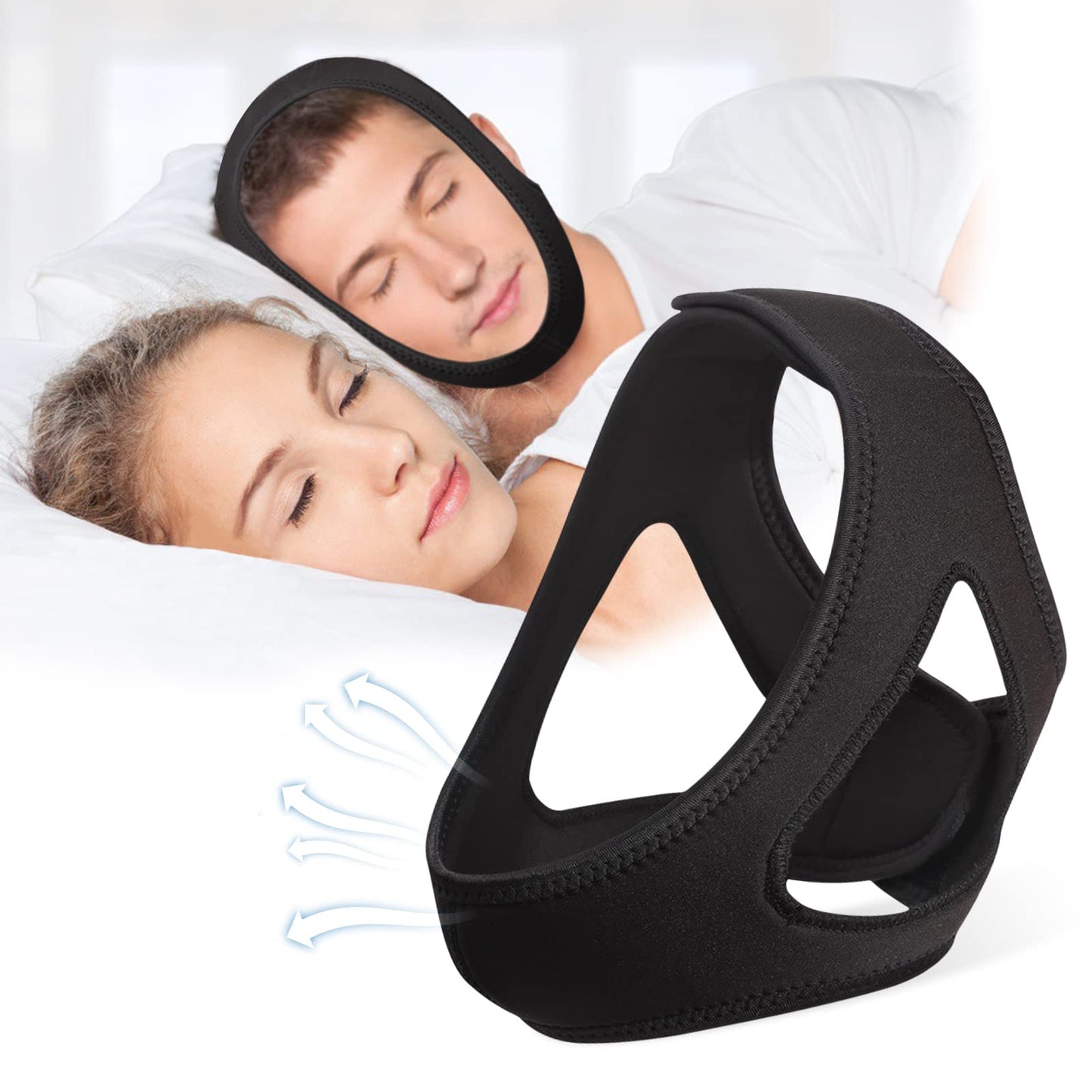 Adjustable Chin Strap for Snoring