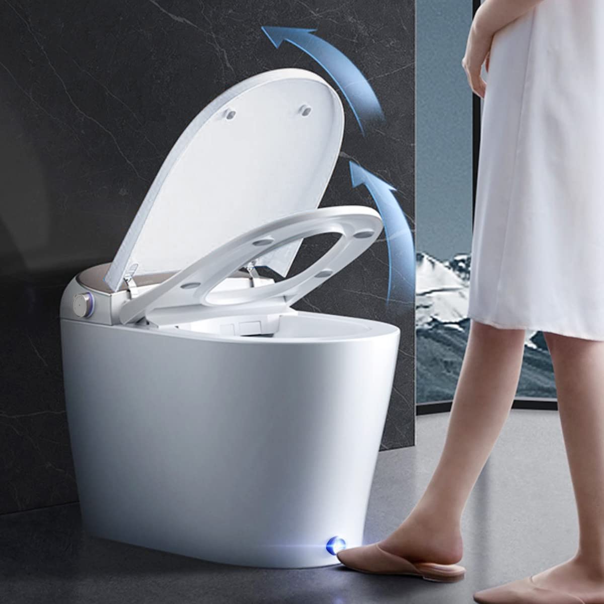 Smart Toilet with Bidet - Auto Functions