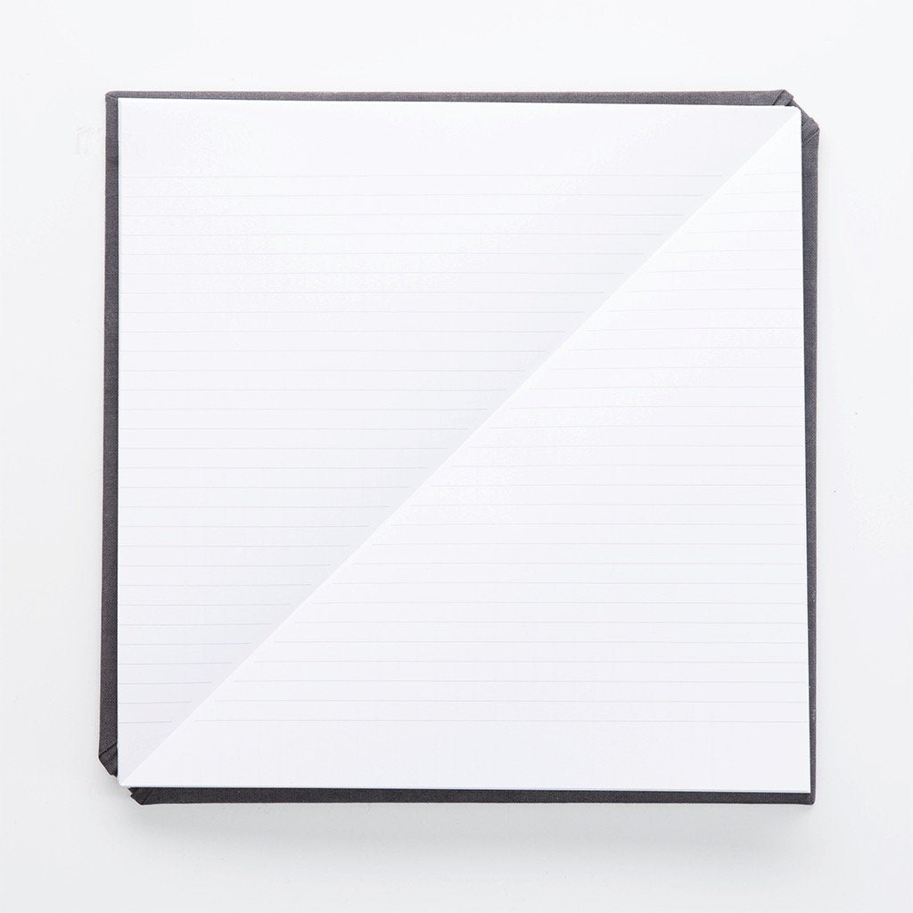 Fabric Hardcover Triangle Notebook