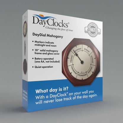 Classic Day of The Week Wall Clock