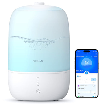 Smart Humidifier with Essential Oil Diffuser