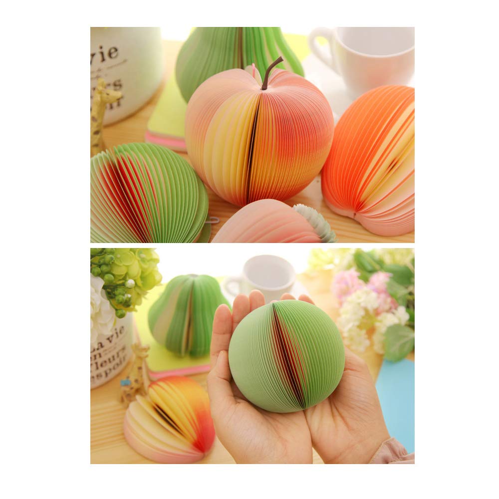 3D Fruit Shaped Sticky Notes