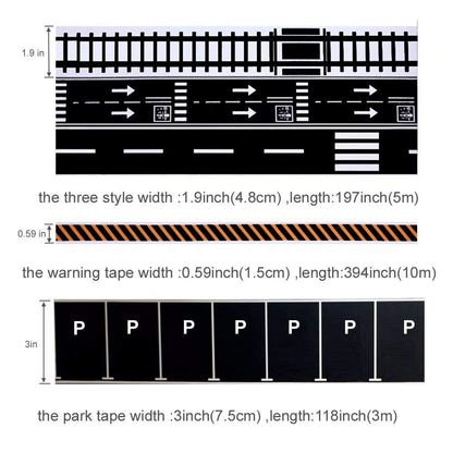 Play Road Tape for Toy Cars