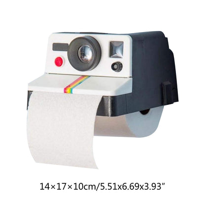 Retro Camera Toilet Paper Holder