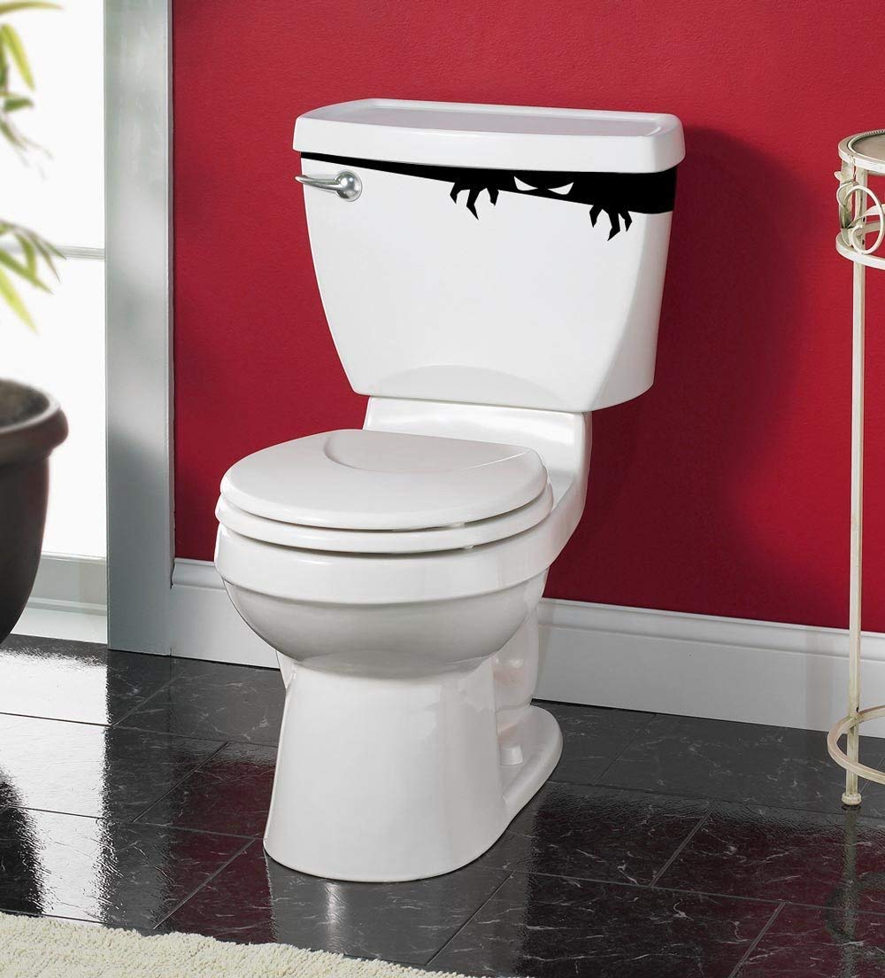 "Tank Monster" Toilet Décor Vinyl Decal