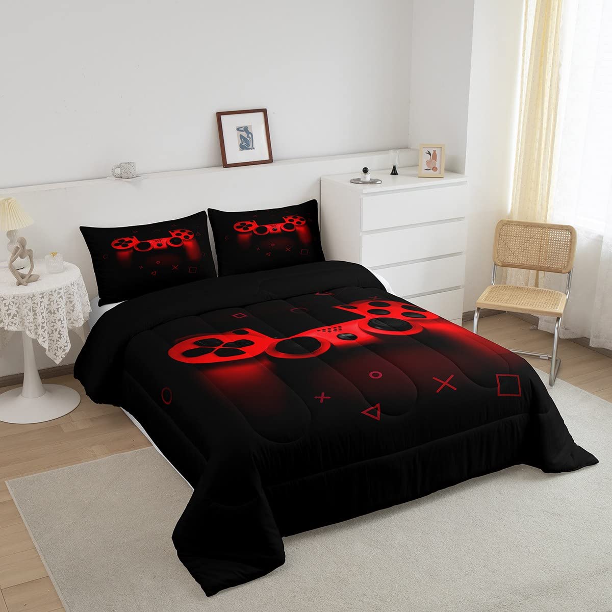 Gamer Comforter Set Twin Size