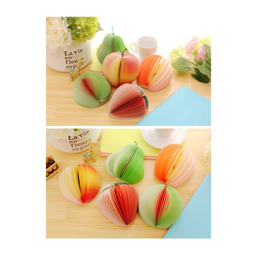 3D Fruit Shaped Sticky Notes