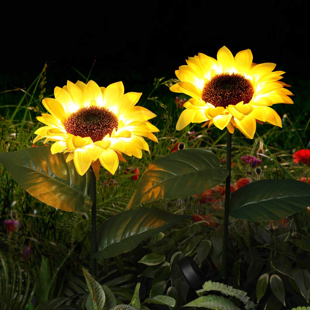 Sunflower Solar Garden Lights