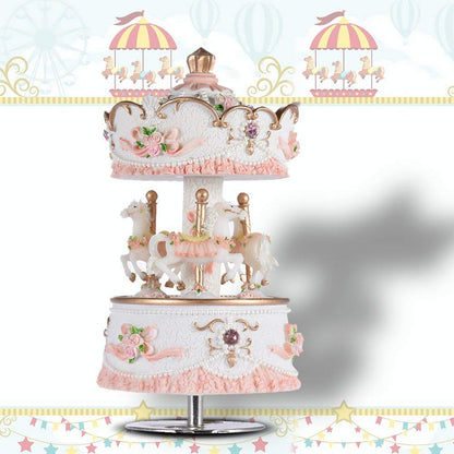 Carousel Music Box for Girls