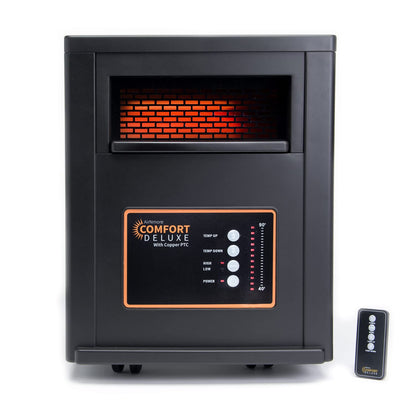 Comfort Deluxe Infrared Space Heater with Remote