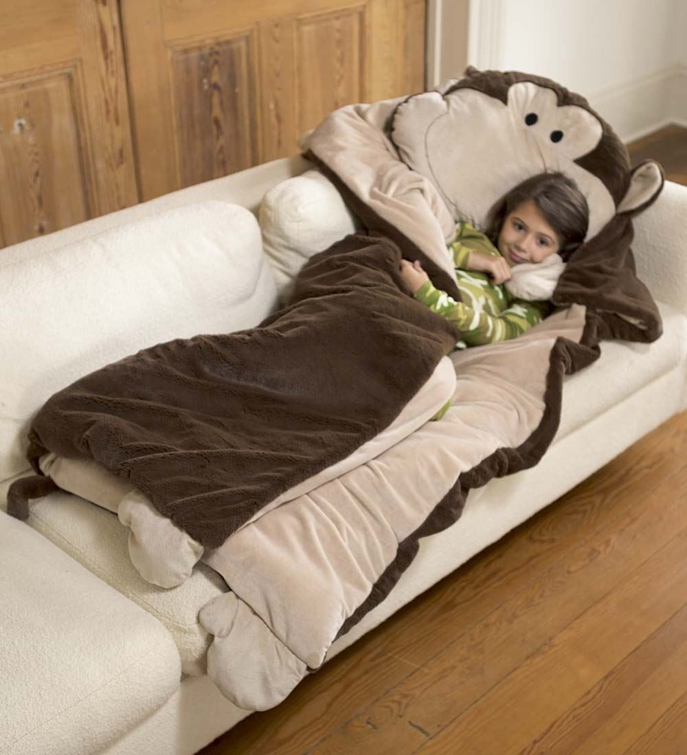 Jumbo Monkey Plush Nap Mat