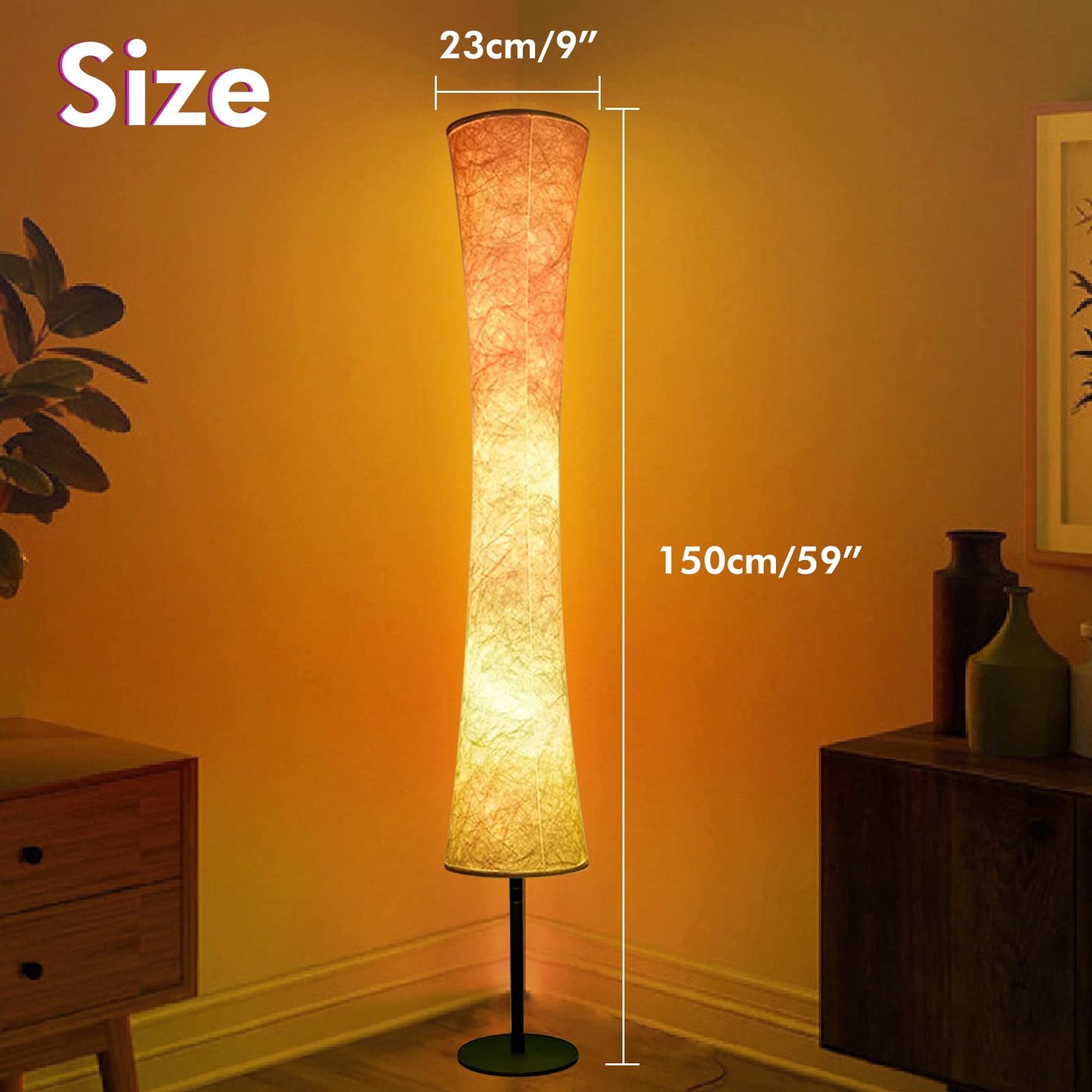 Smart Floor Lamp with RGB Color Changing