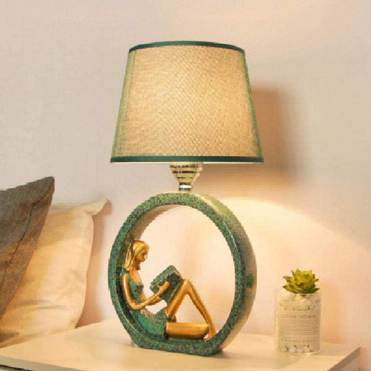 Novelty Girl Reading Lamp