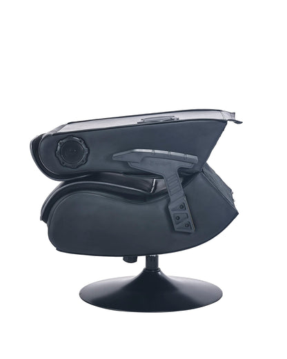 Leather Lounging Video Gaming Pedestal Chair with Vibration