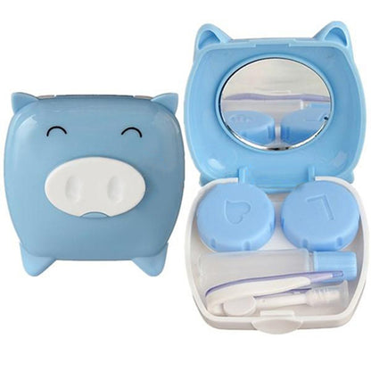 Piggy Pig Contact Lens Case Box Set