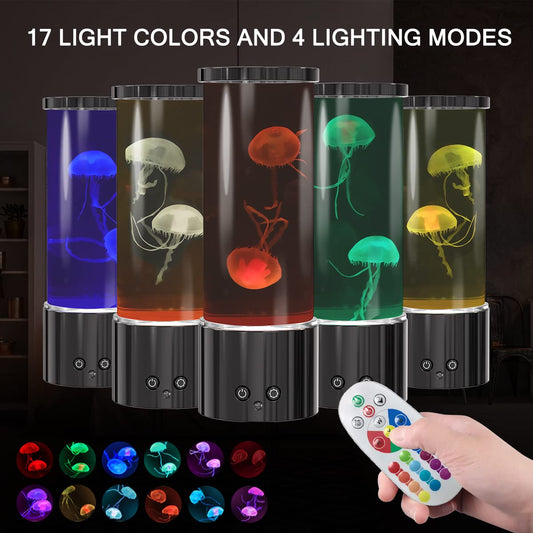 Jellyfish LED Lamp with Remote