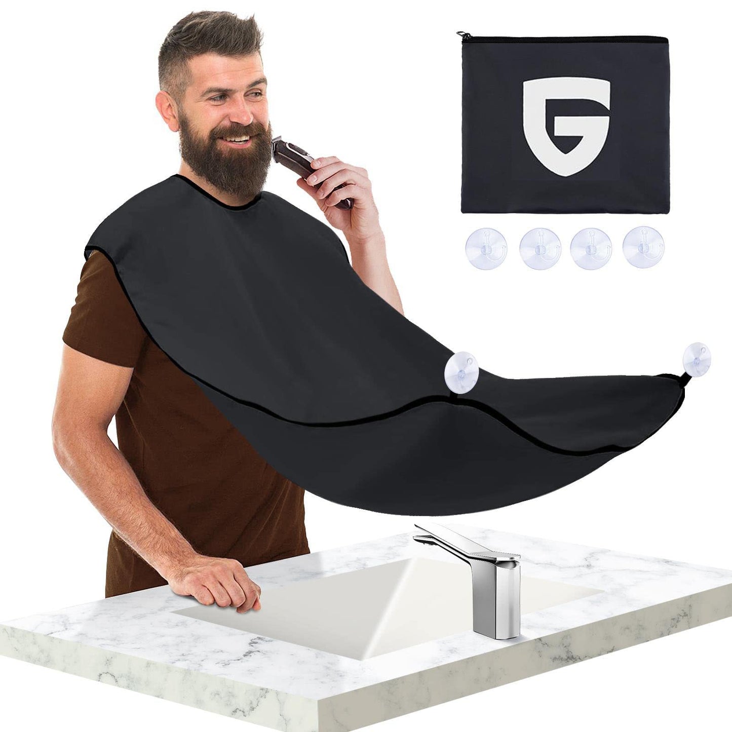 Beard Hair Catcher Bib