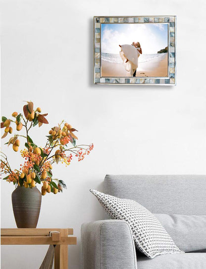 Mosaic 8x10 Picture Frame with Mother of Pearl