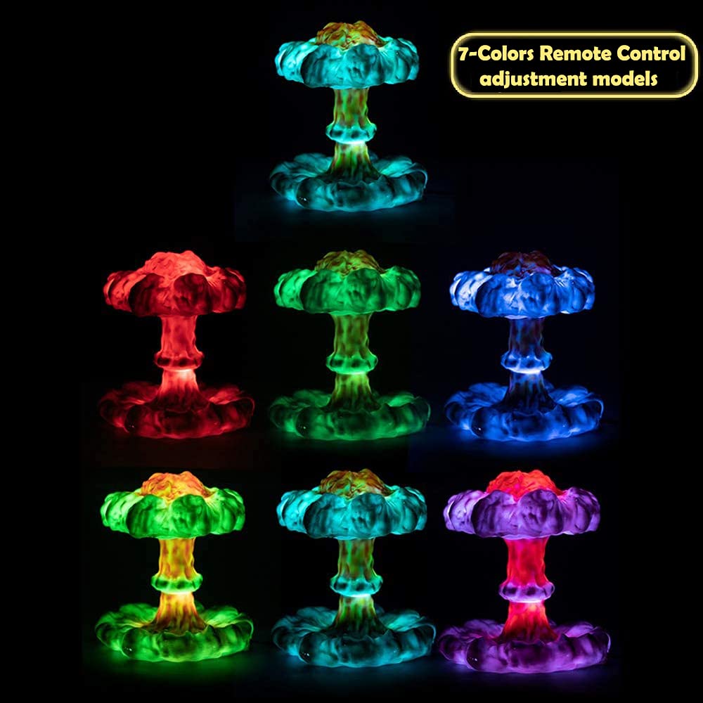 3D Mushroom Cloud Explosion Lamp