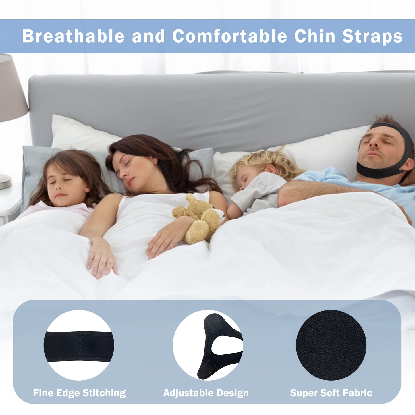 Adjustable Chin Strap for Snoring