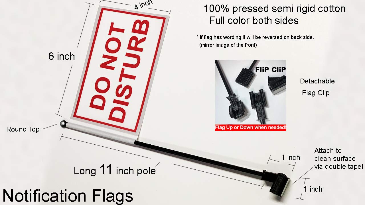 Do Not Disturb Desk Flag