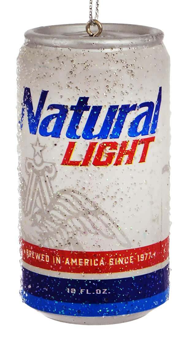 Natural Ice Beer Can Christmas Tree Ornament