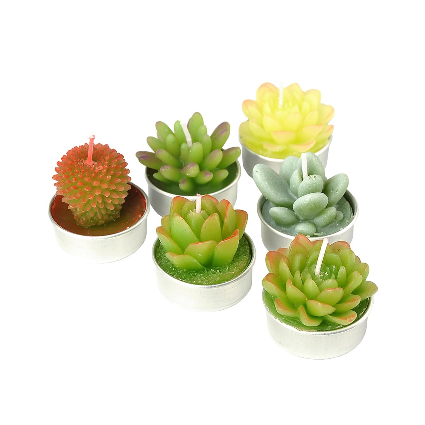 Cactus Tealight Candles