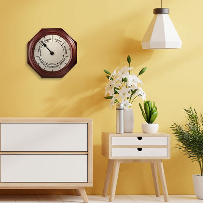 Classic Day of The Week Wall Clock