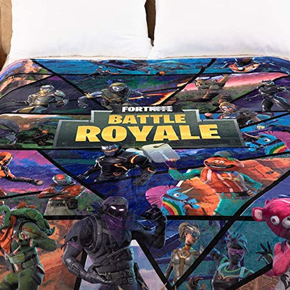 Plush Throw Fleece Blanket - Fortnite