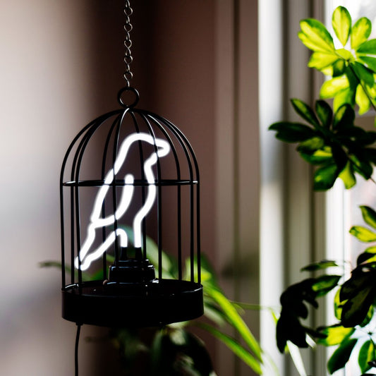 Neon Bird Lamp