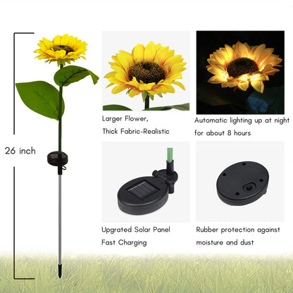 Sunflower Solar Garden Lights